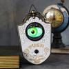 Halloween Glowing Eyeball Doorbell Halloween Decor One-eyed Doorbell Decoration Secret Room Haunted House Trick Props