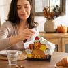 Wooden Napkin Holder for Thanksgiving Rustic Holiday Party Supplies Decorative Table Centerpiece