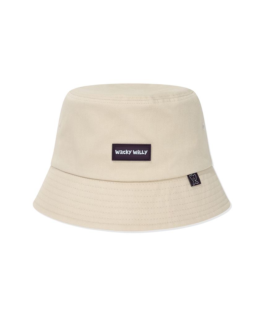 WACKY WILLY Basic Bucket Hat Beige