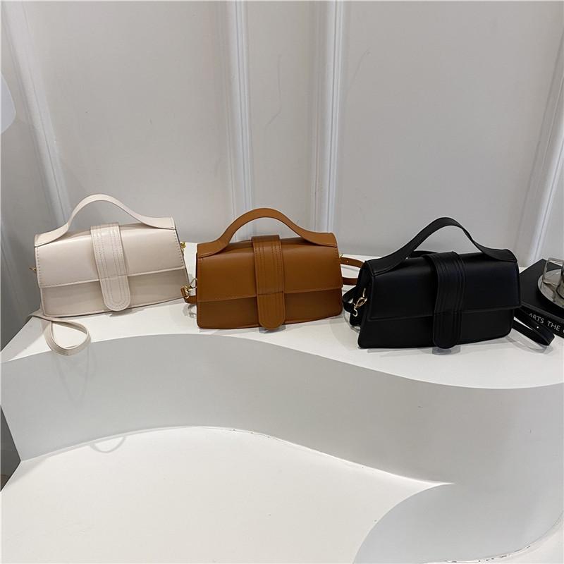 New Retro Korean Niche Handbag Commuter Versatile Shoulder Bag Small Square Bag Fashion Trendy Bag Messenger Bag Women