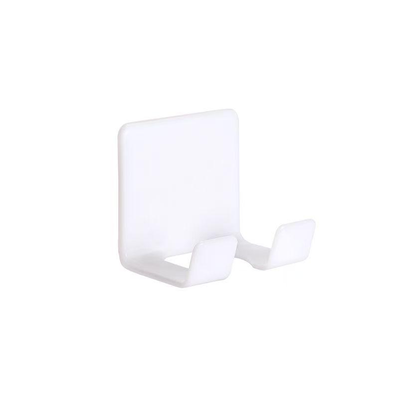 

Wall-Mounted Phone Charger & Badminton Racket Holder with Headphone Storage - Essential for Dorms белый