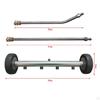 15inch Pressure Washer Undercarriage Cleaner Water Broom Car with 2 Extension Wands