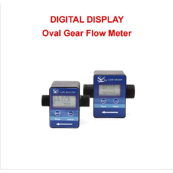 G1/2 G3/4 Inch Digital LCD Water Milk Oil Flow Sensor Meter Flowmeter Totameter Flow Measuring Instruments