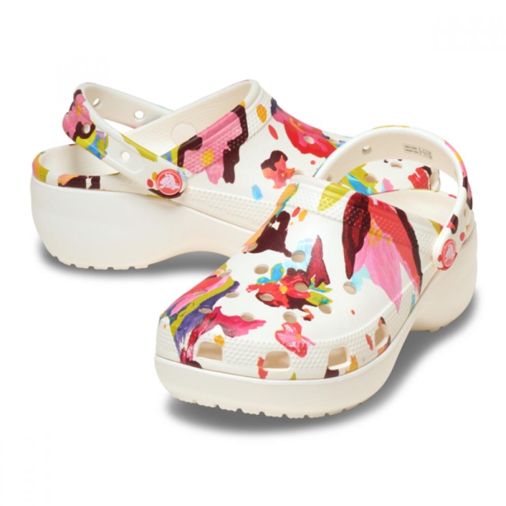 Crocs Women S claSSic Floral Glitter Clog 211607 0wv