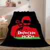 Coperte per divano per l'inverno A-Depeche A-Mode Personalizzate King Size Calde per Ginocchia Letto Pile Campeggio Morbide Soffici Coperte Microfibra Biancheria da letto