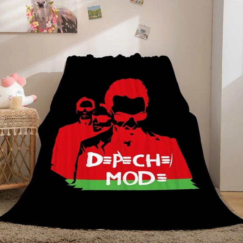 Coperte per divano per l'inverno A-Depeche A-Mode Personalizzate King Size Calde per Ginocchia Letto Pile Campeggio Morbide Soffici Coperte Microfibra Biancheria da letto