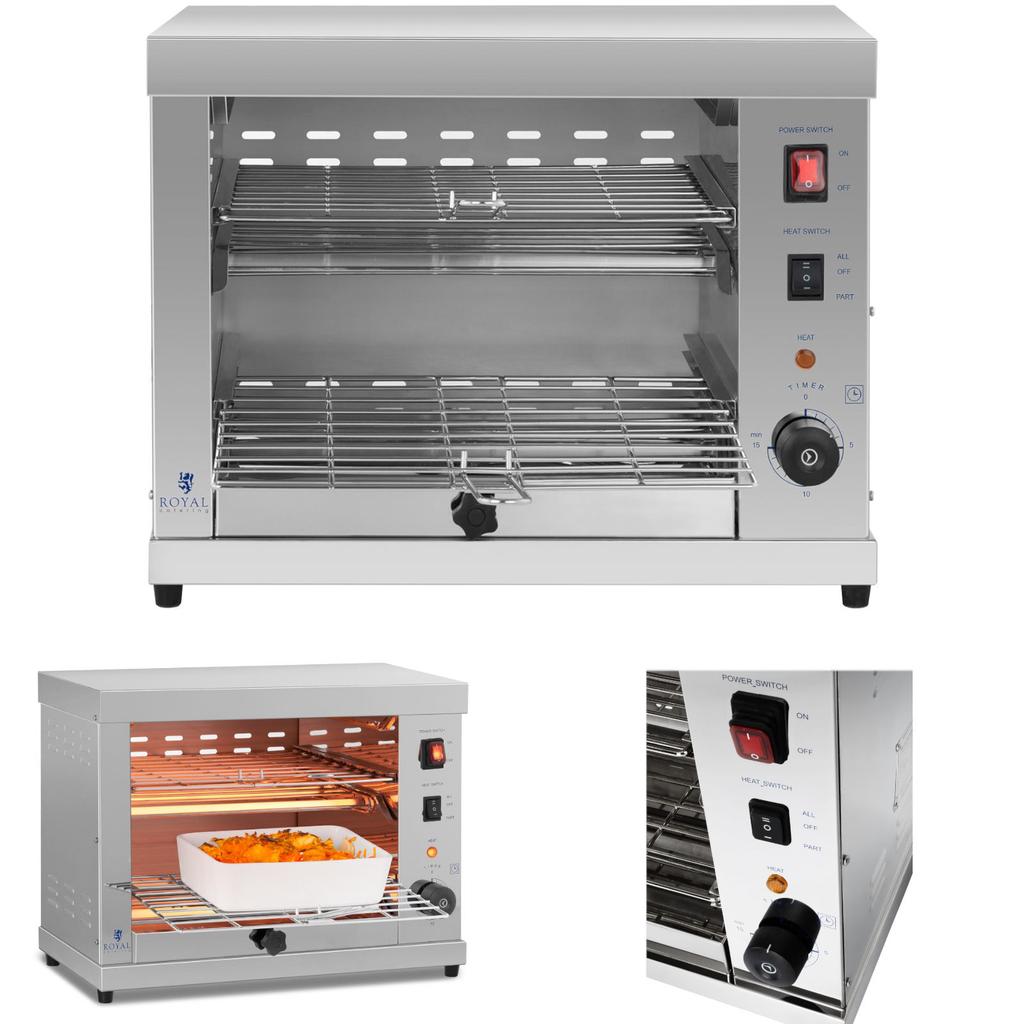 Salamandra 3250W Torradeira Dupla
