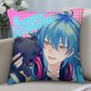 D-Dramatical Murder Pillow Case 3D Print Polyester Fiber 45*45 Cm Home Sofa Throw Pillow Cover Decoration Festival Gift