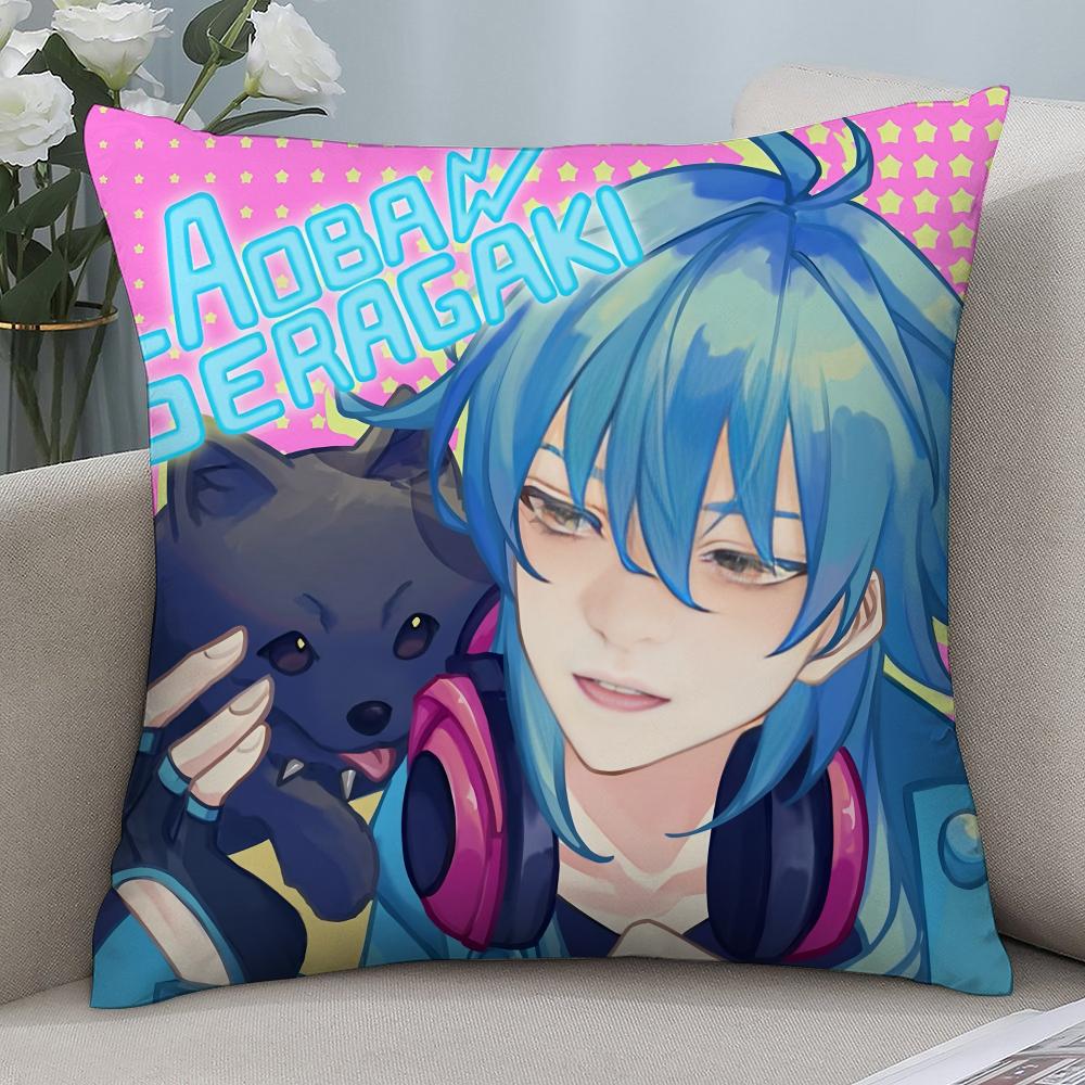 D-Dramatical Murder Pillow Case 3D Print Polyester Fiber 45*45 Cm Home Sofa Throw Pillow Cover Decoration Festival Gift
