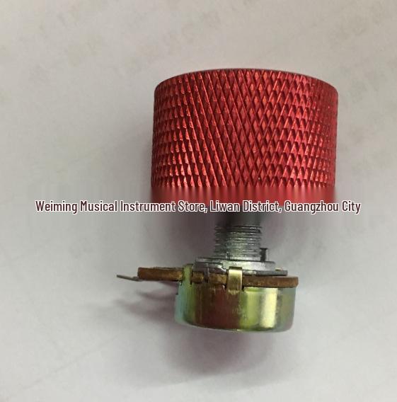 Adjustable Metal Knurled Aluminum Alloy Potentiometer Knob Switch Cap