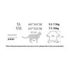 Dog Clothes Winter Autumn Warm Four Legged Fleece Lined Thickened Outfits for Cats Golden Gradient Ragdoll Small To Medium Dogs