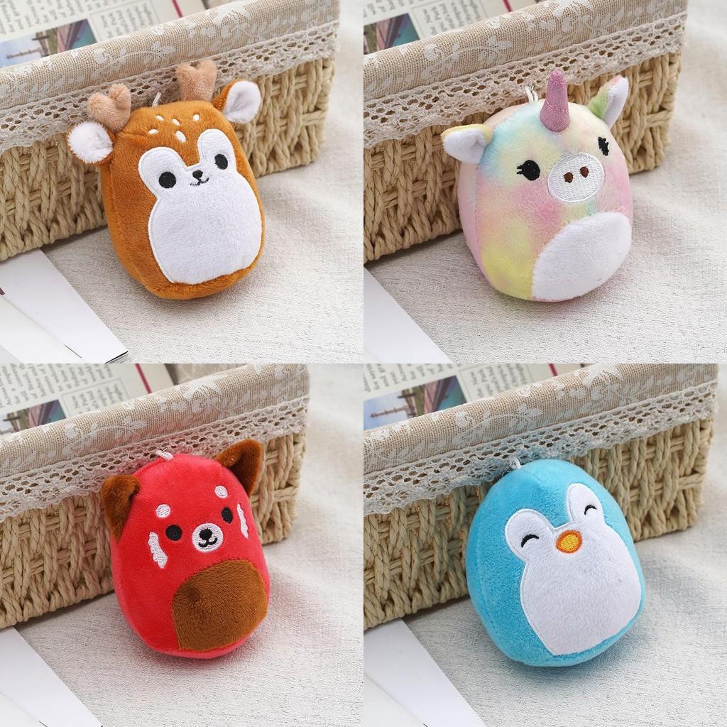 Cozy Squishallow Keychain Bear Plush Toy For Children Gift