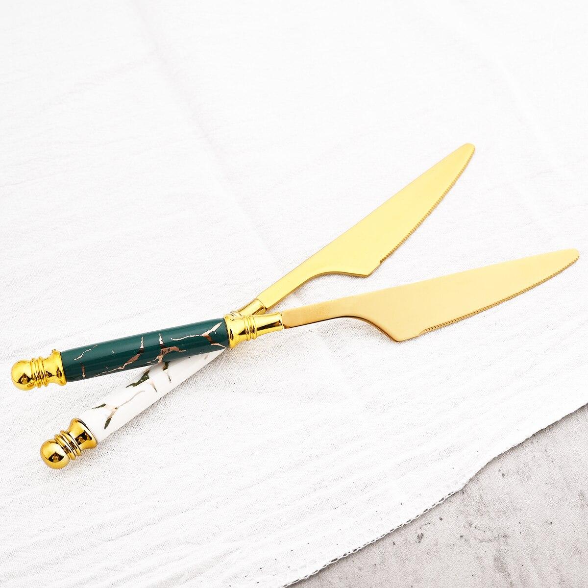 Набор обеденных ножей из нержавеющей стали — фото 3