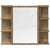 Vidaxl 3-Piece Bathroom Furniture Set, Artisan Oak