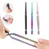 Stainless Steel Nail Shaping Tweezers For Uv Gel Tips C Curve Pinchers Sculpture Clip Nail Art Tools