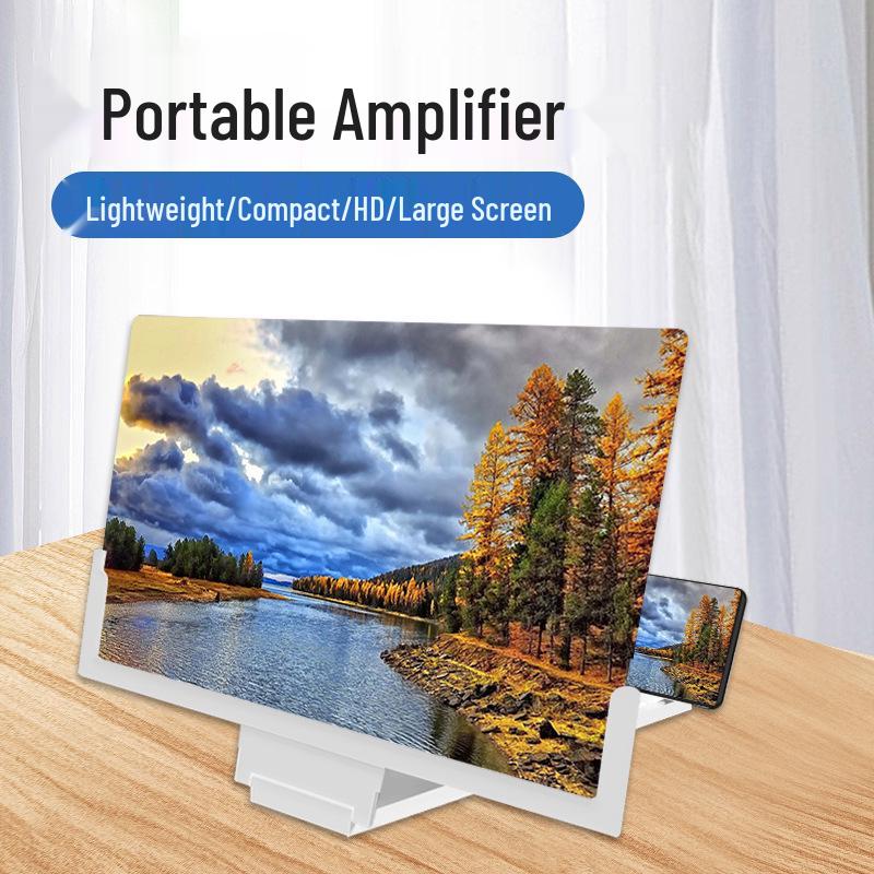 

42 Mobile Screen Magnifier: Anti-Blue Light, 6D Ultra Clear, 20 Large Screen, 14 HD.