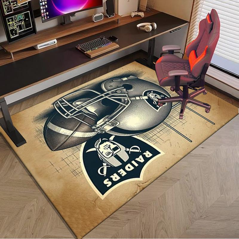 Football Club Emblem Carpet, Chair Rug,Rug for Office Bedroom living rooms, Doormat decor Fan Gift Christmas Gift
