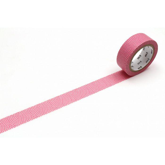 Masking Tape MT pois samekomon rose pastel