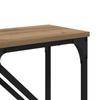 Console Table 2 pcs Artisan Oak 100 x 28 x 75 cm