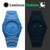 Men's Watch Unique Waterproof Resin Band Analog Simple Stylish Octagonal Quartz Fashion Accessory