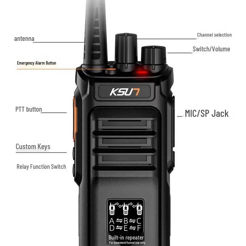 KSUN TFSI RL30 High Power Repeater Walkie-Talkie (CN version)