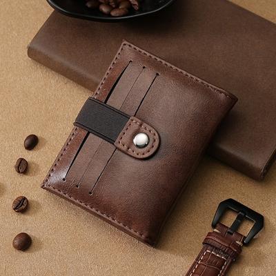 New Folding Men Wallets Card Holder Portable Coin Purse Multifunctional ID Card Holder Clutch Bag Coin Pouch Women Gift