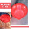 4Pcs Red Plastic Dust Guards Covers For Smoke Sensor Fire Alarm Detector Office Home Safety Shielding Prevention Tools