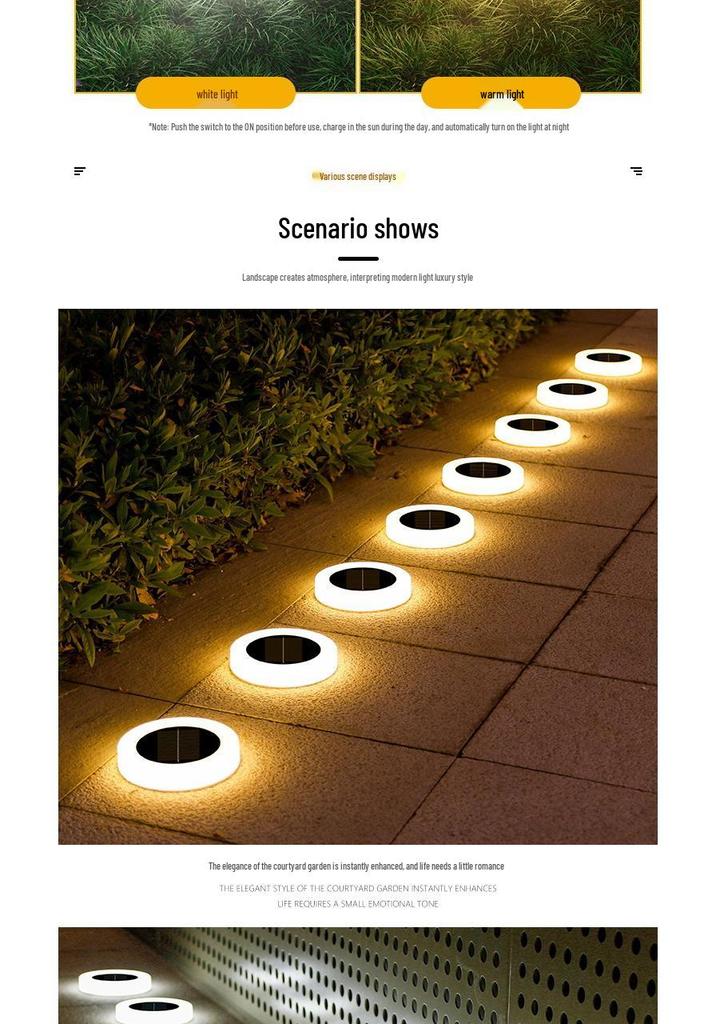 Dual-Use Solar Garden and Yard Lights for Pathways and Landscapes