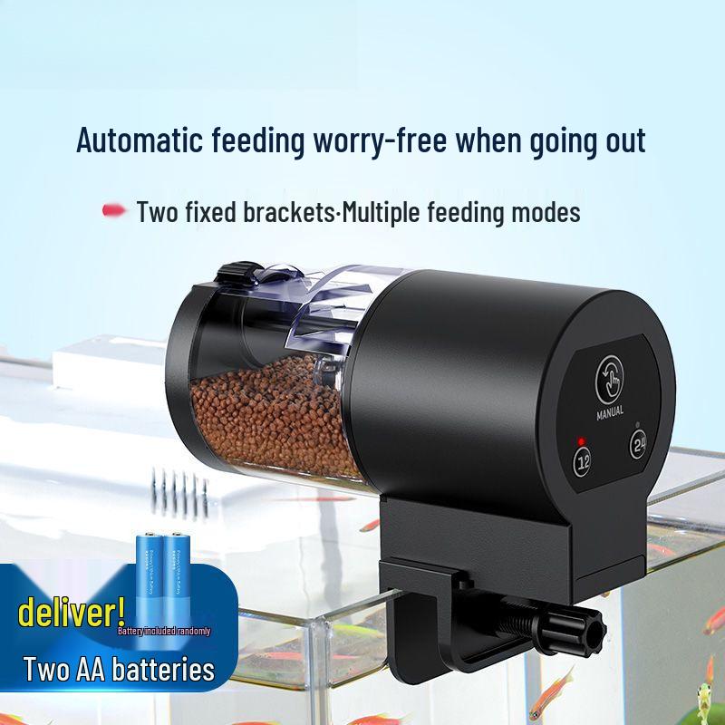 Smart Automatic Fish and Turtle Food Timer Dispenser for Aquariums