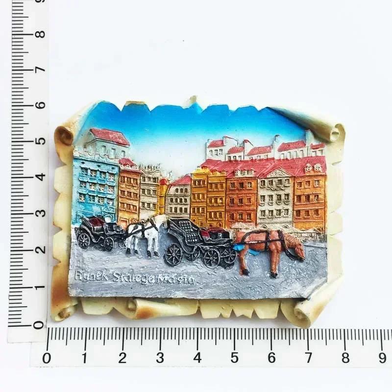 Poland Wavel Castle KRAKOW Ψυγείο Μαγνήτες Wroclaw Castle Τουριστικά αναμνηστικά Μαγνητικό αυτοκόλλητο Διακόσμηση σπιτιού Polska Gifts Idea