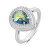 Silver Ring with Mystic Topaz 1.976ct, Item Weight 3.38 G (2191278)