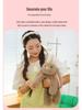 Fluffy Genuine AnTu Gongzai Little Rabbit Plush Toy Cushion
