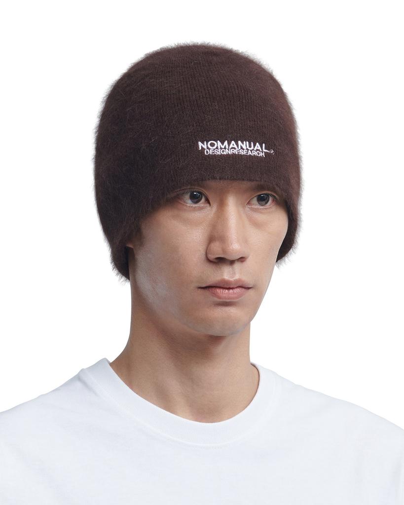 Nomaenyueol Nm Hairy Beanie - Brown
