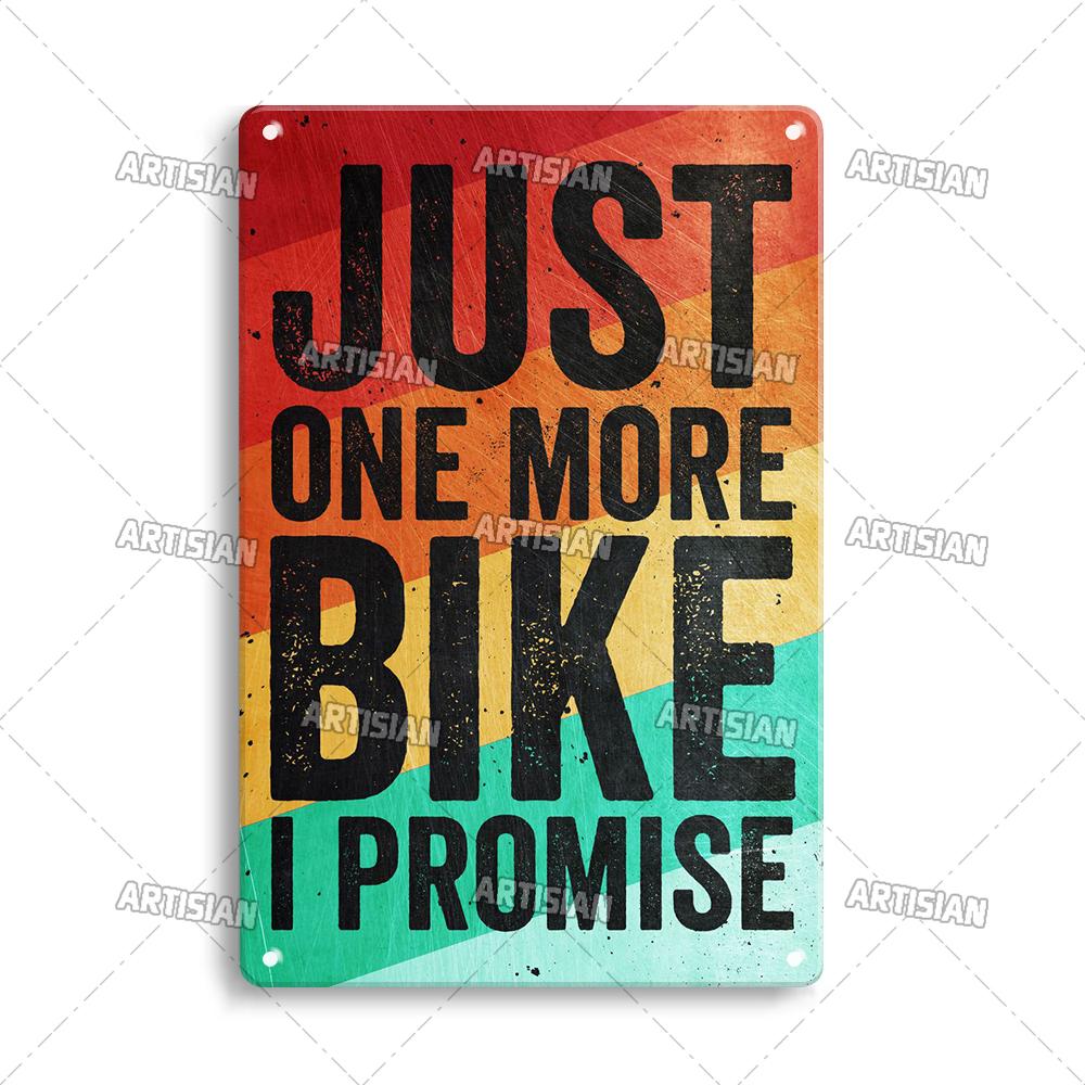 Artisian Cycling Metal Sign Bicycle Riding Tin Plaque Bike Decorative Poster Wall Decor Garage Bar Pub Club Hotel Cafe Kitchen