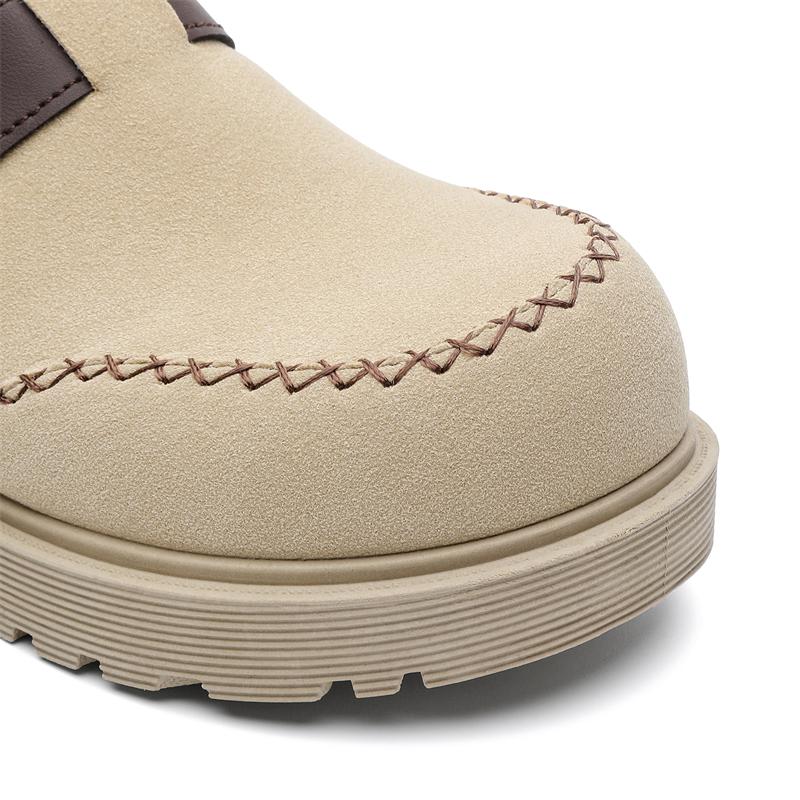 Platform Half Shoes Mules for Man Loafers Slippers Closed Toe Slip On Flat Sneakers Slides Sandals Summer Open Back Casual Shoes