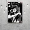 Jimmy Page Metal Signs Wall Decor Vintage Tin Signs Captain Metal Poster Decor for Bar Pub Club Wall Decoration