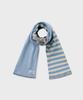 Sseonlis Mix Pattern Muffler (Blue)