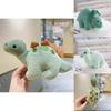 Adorable 2024 Dinosaur Plush Keychain Cute Pp Cotton Bag Car Chain Decoration