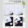 Temperature Humidity Meter Clock Temperature Format And Celsius For Home Office