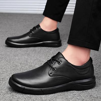 Mens Causal Shoes Lace Up Oxfords Fashion Outdoor Work Shoe High Quality Design Formal Business Shoes Man Tooling Oxfords Shoes