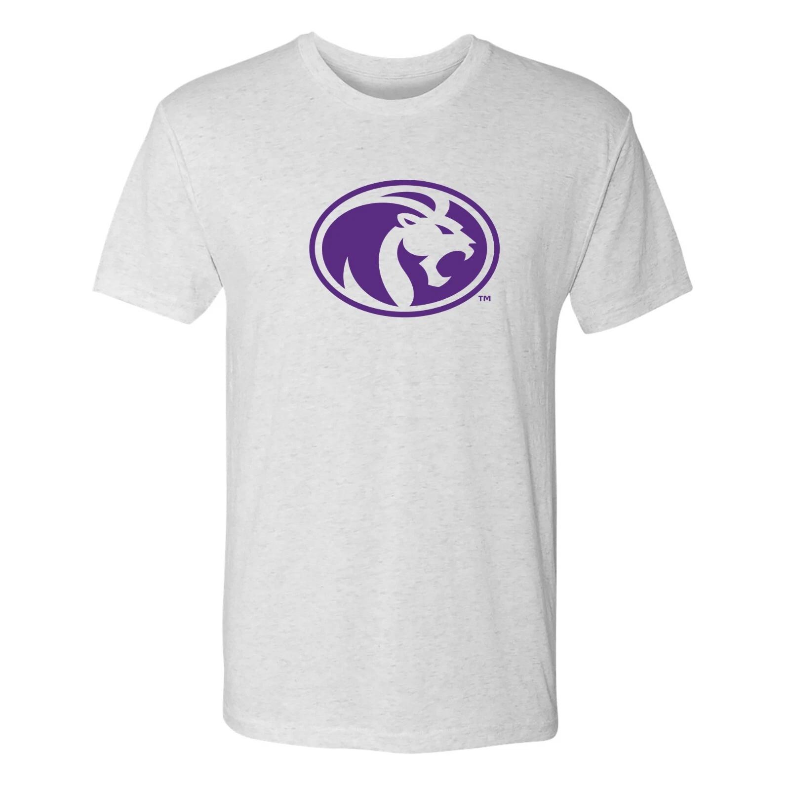 North Alabama Primary Logo Triblend T-Shirt - Heather White S