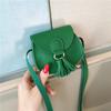 Mini Kindertasche Niedliche PU Quasten Dekor Prinzessin Umhängetaschen für Baby Mädchen Mode Schultertasche Mädchen Geburtstagsgeschenke