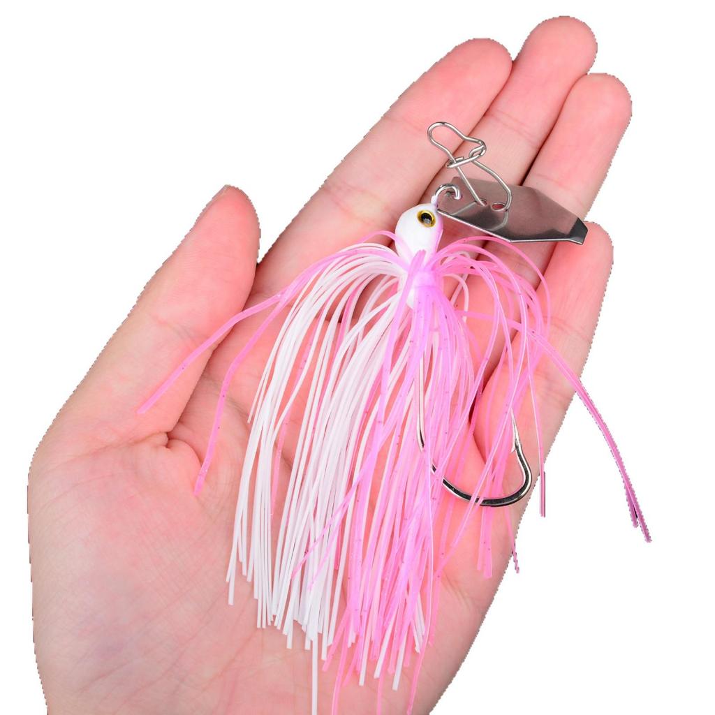 Realistic 8cm/11g Anti-Hang Spinner Lure for Fishing