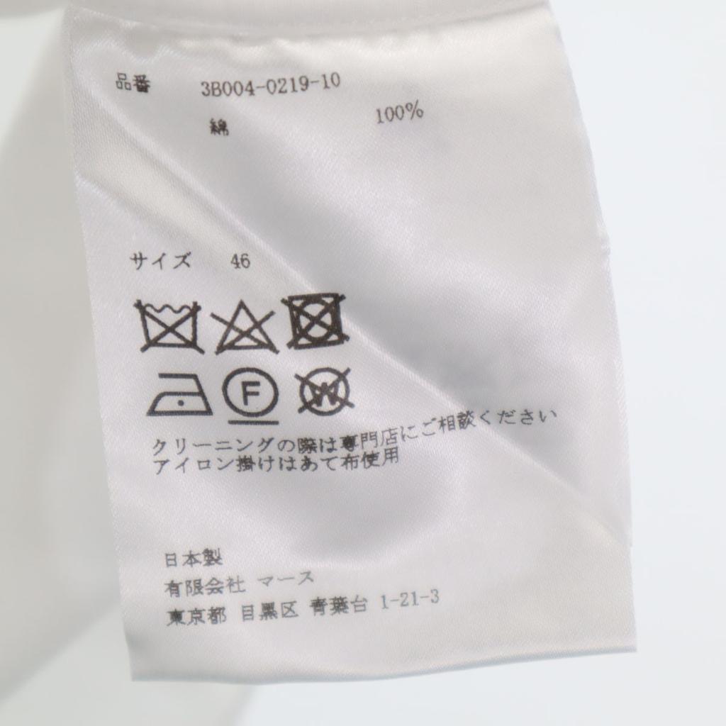 JOHN LAWRENCE SULLIVAN Thomas Mason Thomas Mason Vyrobeno v Japonsku Košile s dlouhým rukávem Bavlněná Pánská Použitá