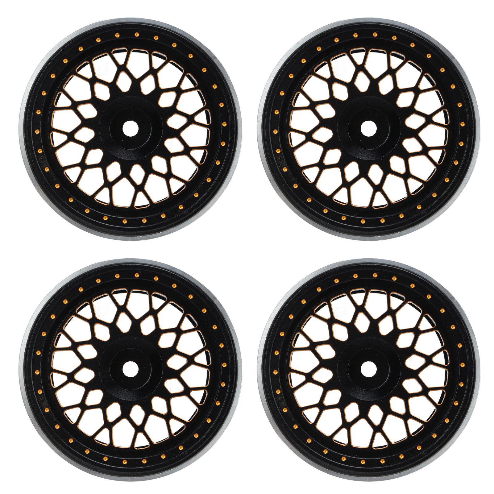 

RC Beadlock обід колеса 1,9 дюйма алюмінієвого сплаву RC маточина колеса з інструментом для кришки колеса 110 RC