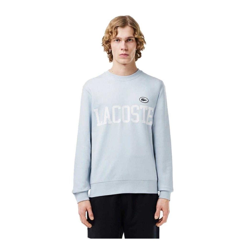 Lacoste Mens Flock Print Fleece Sweatshirt
