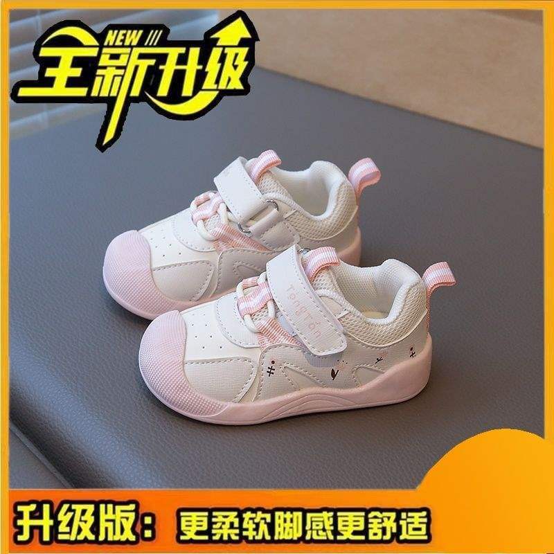 Baby Girl Toddler Shoes 2025 Autumn New 0-1 a 2-year-old Baby Functional Shoes Soft Sole Spring and Autumn Men's Treasure Shoes