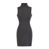 Trendy High-Waisted Sleeveless Dress: Elastic Waist, Elegant, Hip-Hugging Skirt - Early Spring 2026 Style for Women