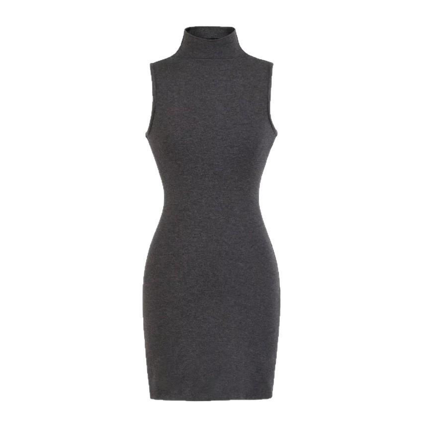 Trendy High-Waisted Sleeveless Dress: Elastic Waist, Elegant, Hip-Hugging Skirt - Early Spring 2026 Style for Women