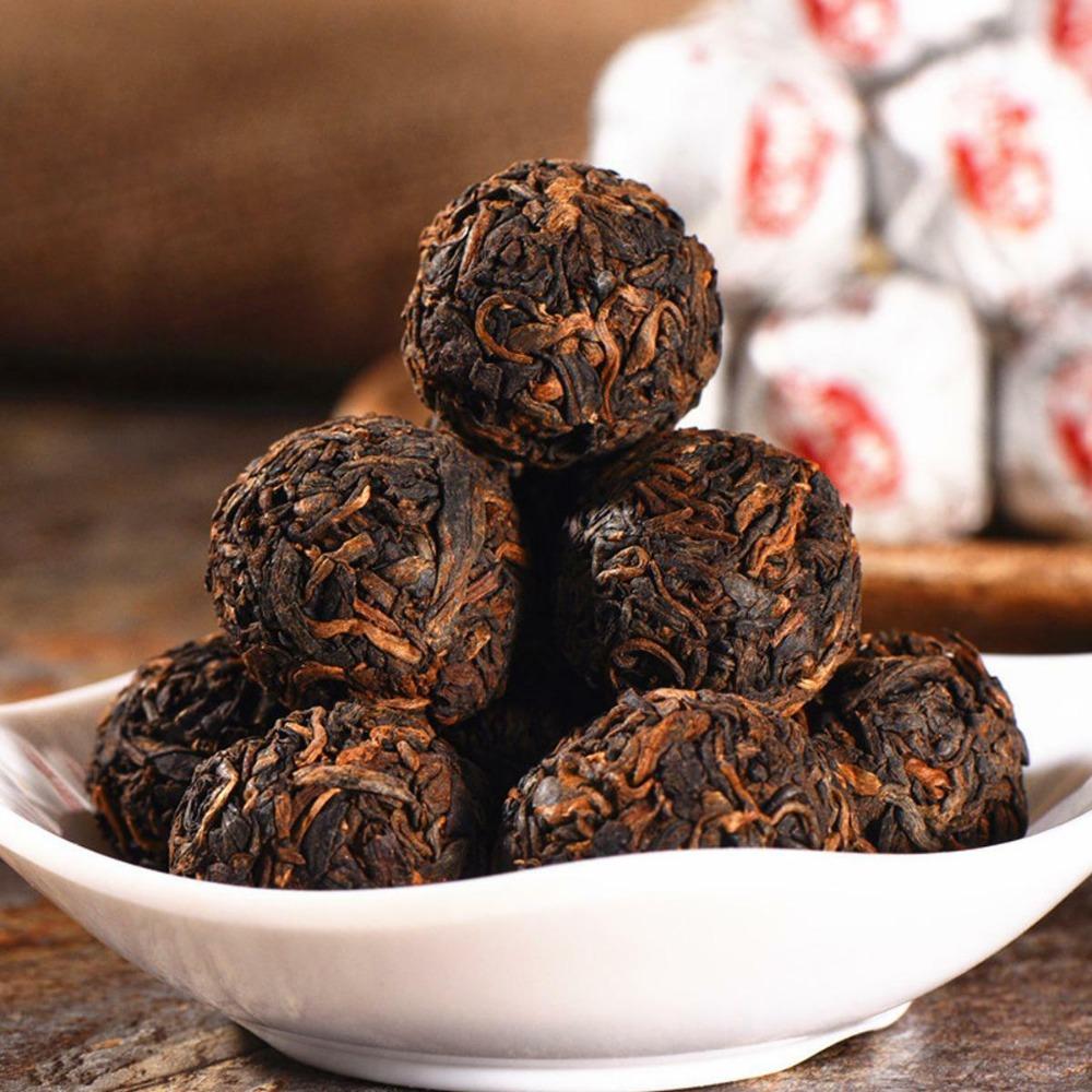 Yunnan Black Puerh Dragon Ball Tea Mini Tuocha